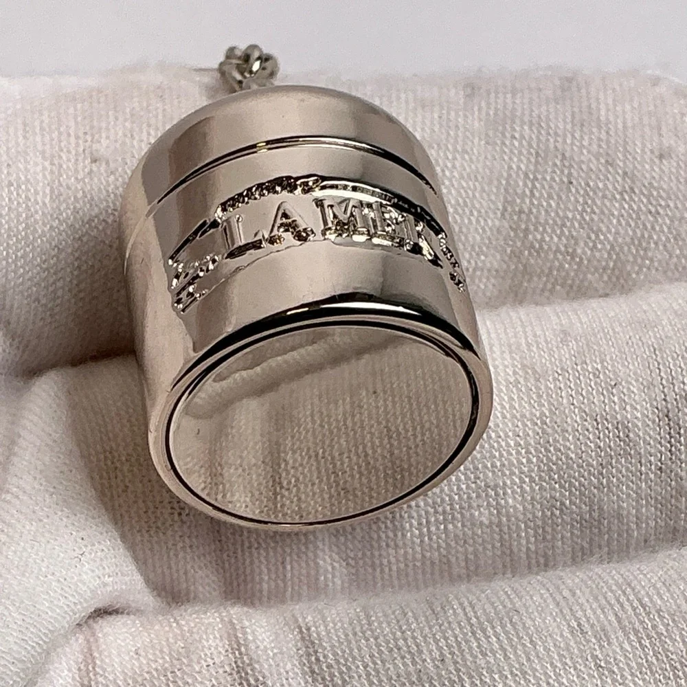 La Mer Silver Keychain New